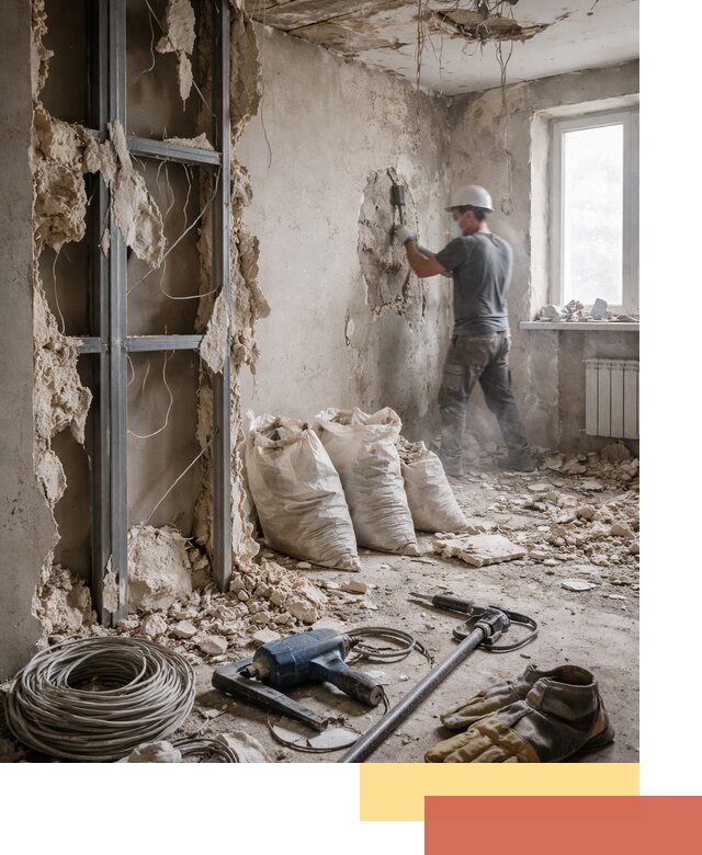 Профессиональный демонтаж зданий и конструкций в Ростове-на-Дону