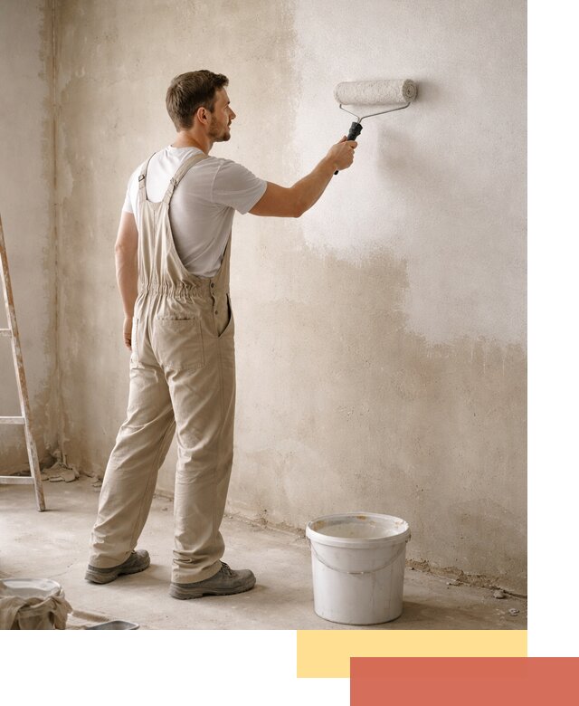 Грунтовка стен под отделку в Ростове-на-Дону профессиональным раствором