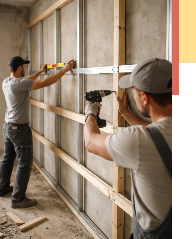 Устройство обрешетки под панели в Ростове-на-Дону от 2190 руб. — монтаж под ключ | ОТДЕЛОЧНИК-Рст