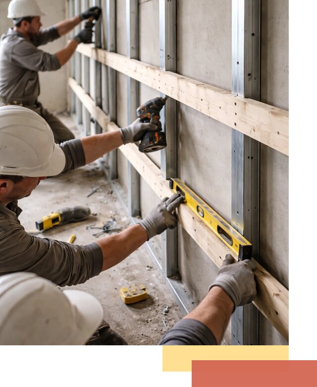 Устройство обрешетки под панели в Ростове-на-Дону