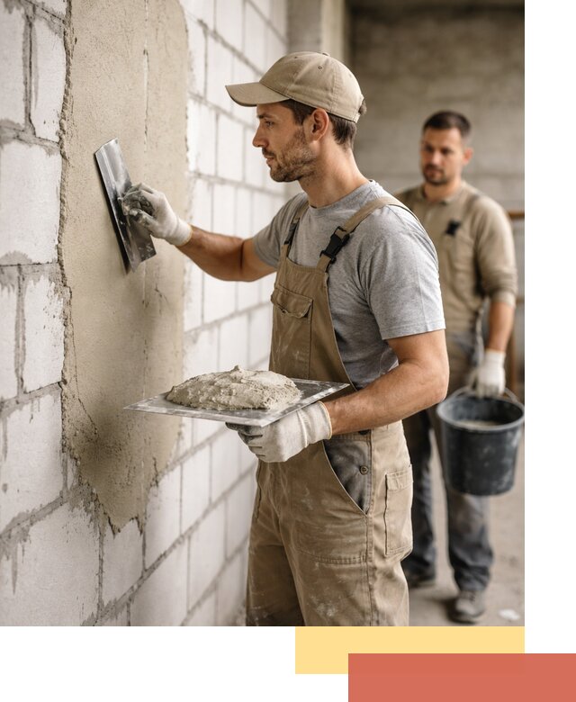 Штукатурка стен из газобетона в Ростове-на-Дону под ключ