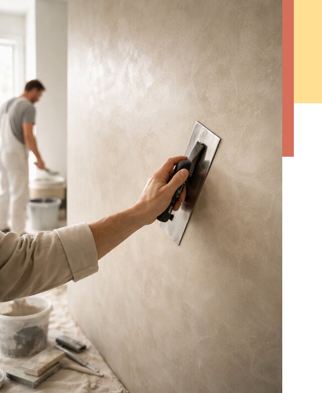 Венецианская штукатурка в Ростове-на-Дону от 3650 руб/м² — нанесение стен под ключ | ОТДЕЛОЧНИК-Рст