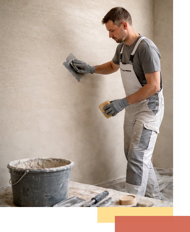 Декоративная штукатурка травертин в Ростове-на-Дону для стен и потолков