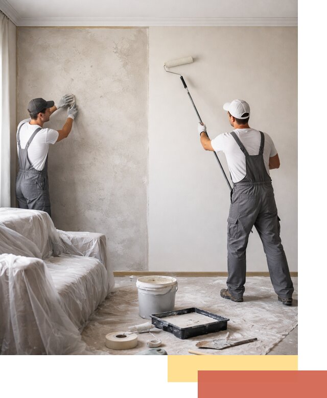 Покраска стен антивандальной краской в Ростове-на-Дону