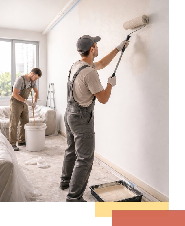 Покраска стен в офисе в Ростове-на-Дону — быстрый и качественный ремонт