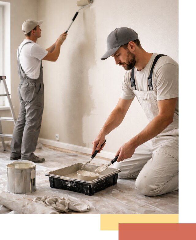 Покраска стен в квартире в Ростове-на-Дону — профессионально и аккуратно