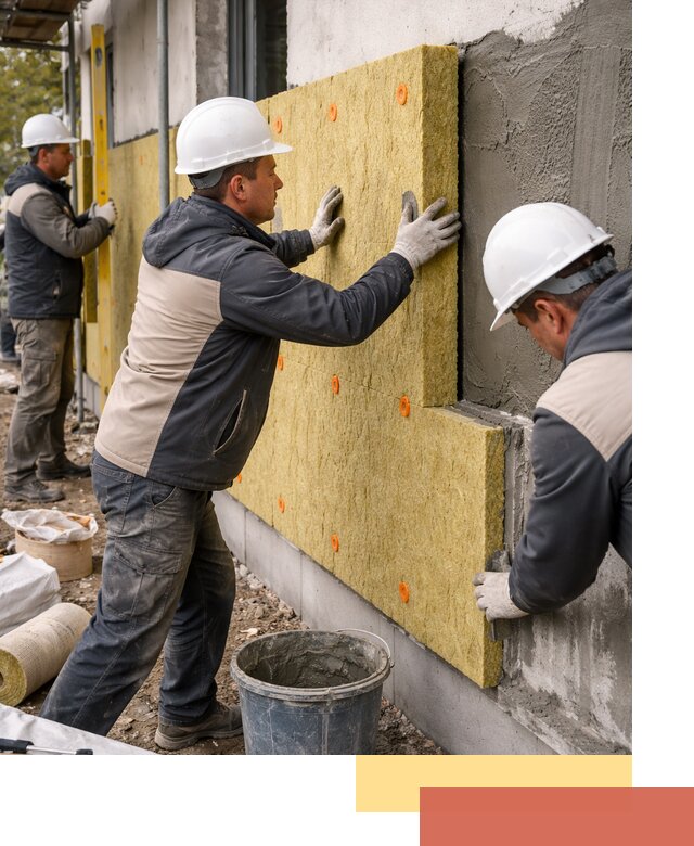 Утепление стен минватой в Ростове-на-Дону — тепло и звукоизоляция