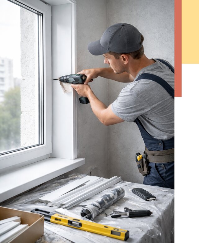 Установка пластиковых откосов в Ростове-на-Дону от 2347 руб. | ОТДЕЛОЧНИК-Рст монтаж, быстро и недорого