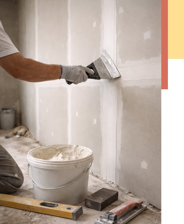 Шпаклевка перегородок из гипсокартона в Ростове-на-Дону от 2607 руб. — услуги ОТДЕЛОЧНИК-Рст