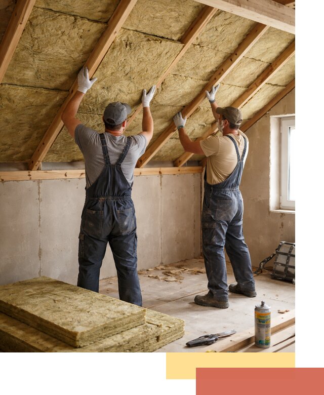 Утепление потолка минеральной ватой в Ростове-на-Дону