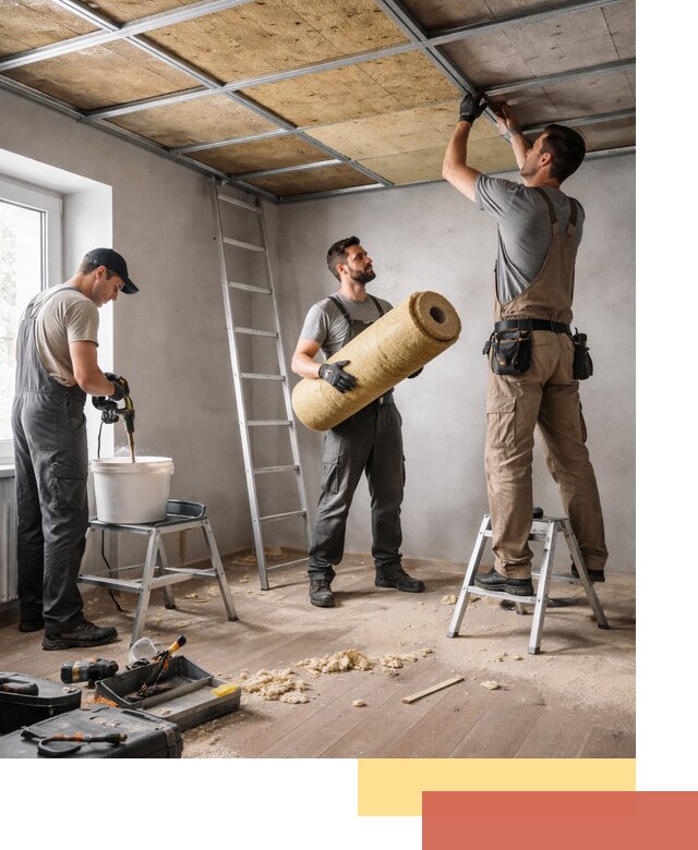 Шумоизоляция потолка в Ростове-на-Дону: профессиональный монтаж и отделка